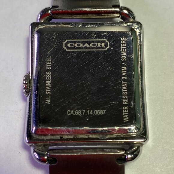 Coach Ladies Cuff Bracelet Watch - Picture 7 of 7